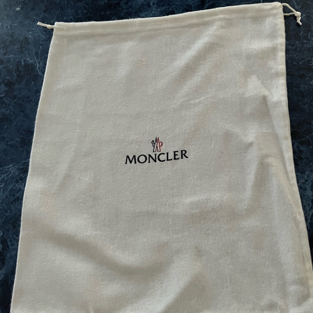 Moncler Dust Bag White 12” x 15”